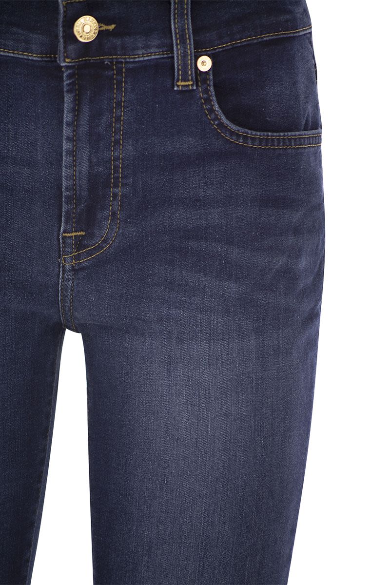 Medium Waist Bootcut Jeans - VOGUERINI