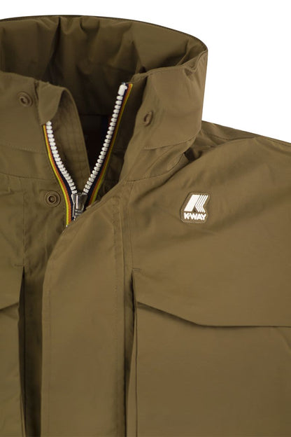 Manfield jacket in waterproof fabric