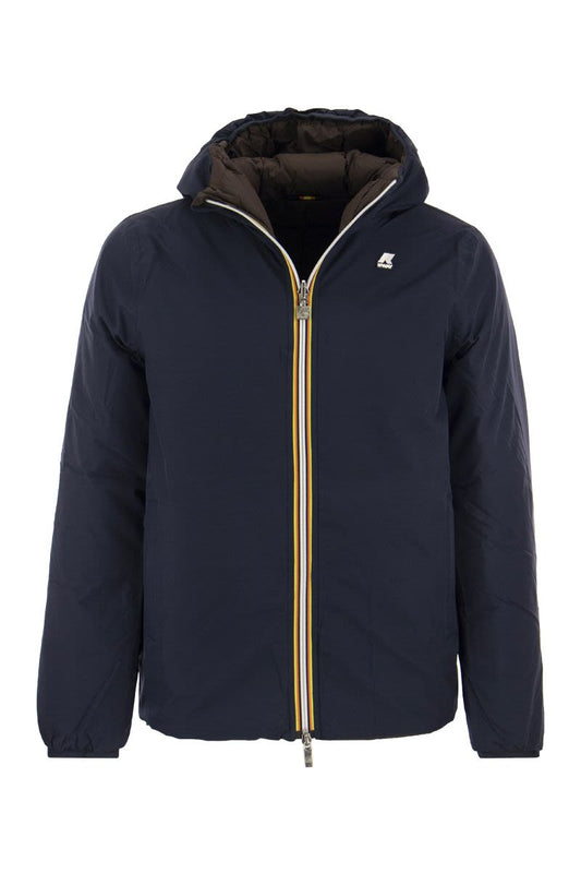 JACK - Reversible Hooded Down Jacket - VOGUERINI