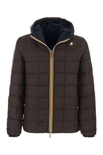 JACK - Reversible Hooded Down Jacket - VOGUERINI