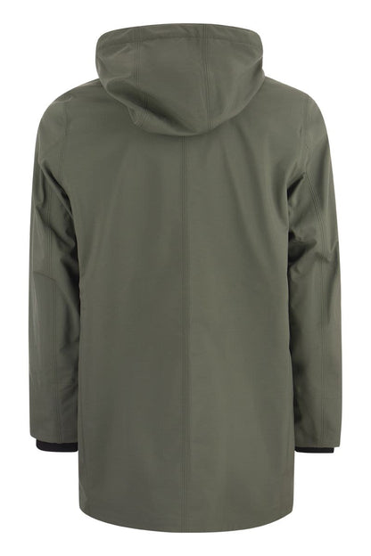 MARLYN BONDED - Hooded jacket - VOGUERINI