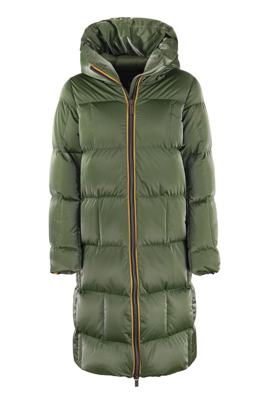 ORLIN - Long Hooded Down Jacket - VOGUERINI