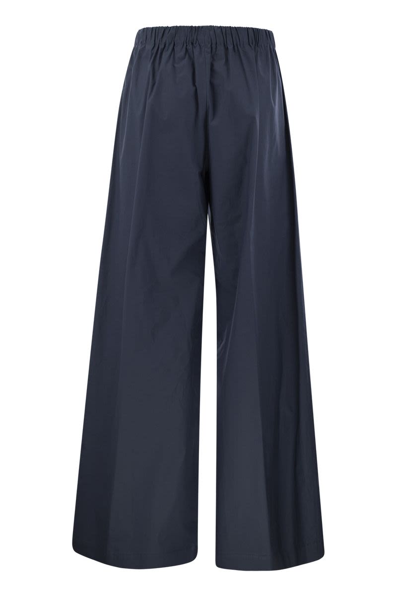 STEVEN - Stretch cotton loose-fitting trousers - VOGUERINI