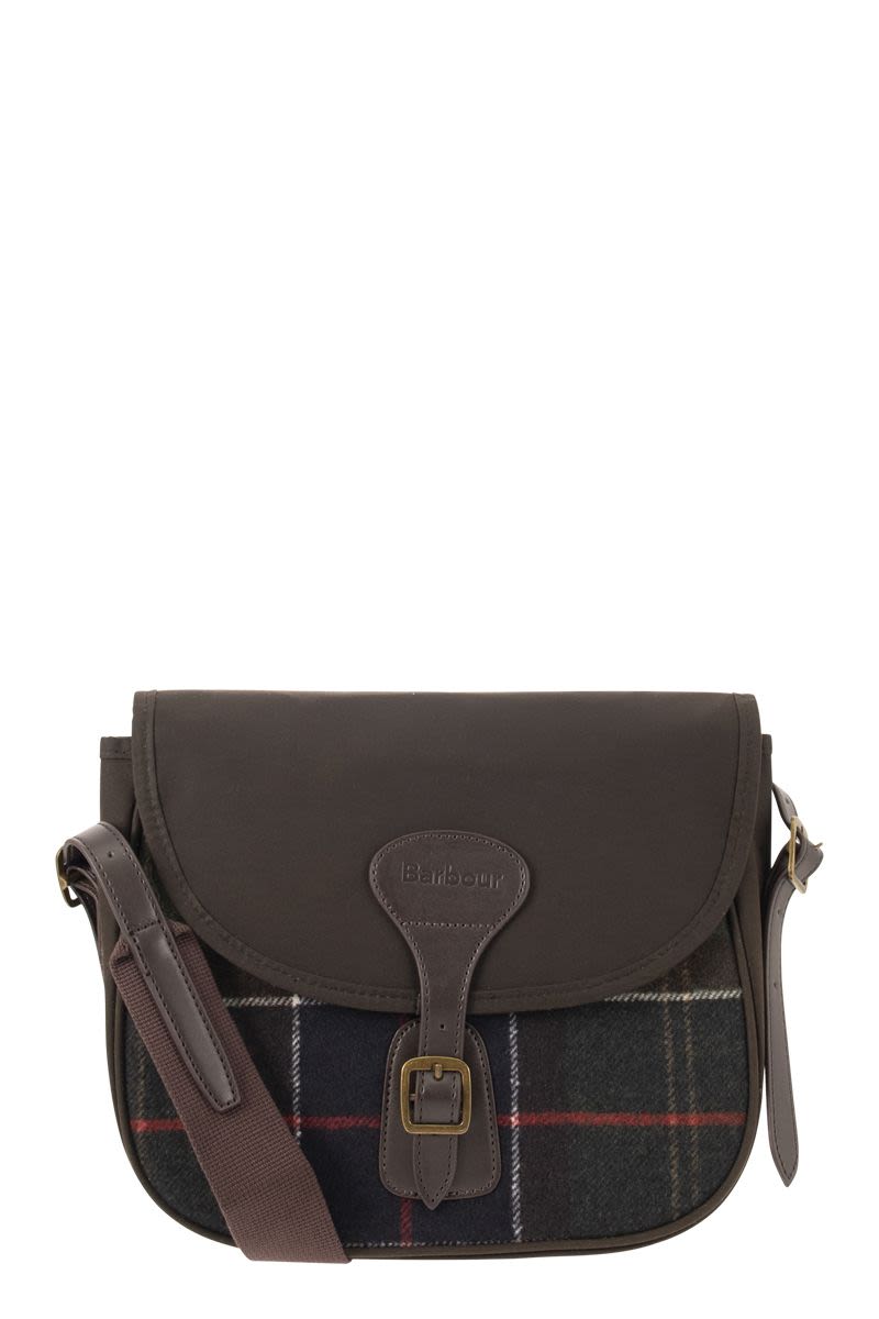 Tartan Crossbody Bag - VOGUERINI