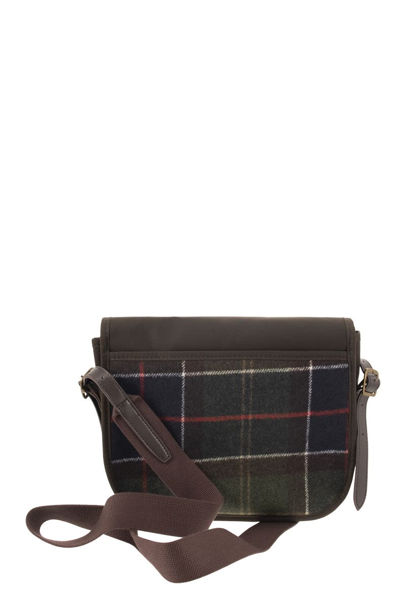 Tartan Crossbody Bag - VOGUERINI