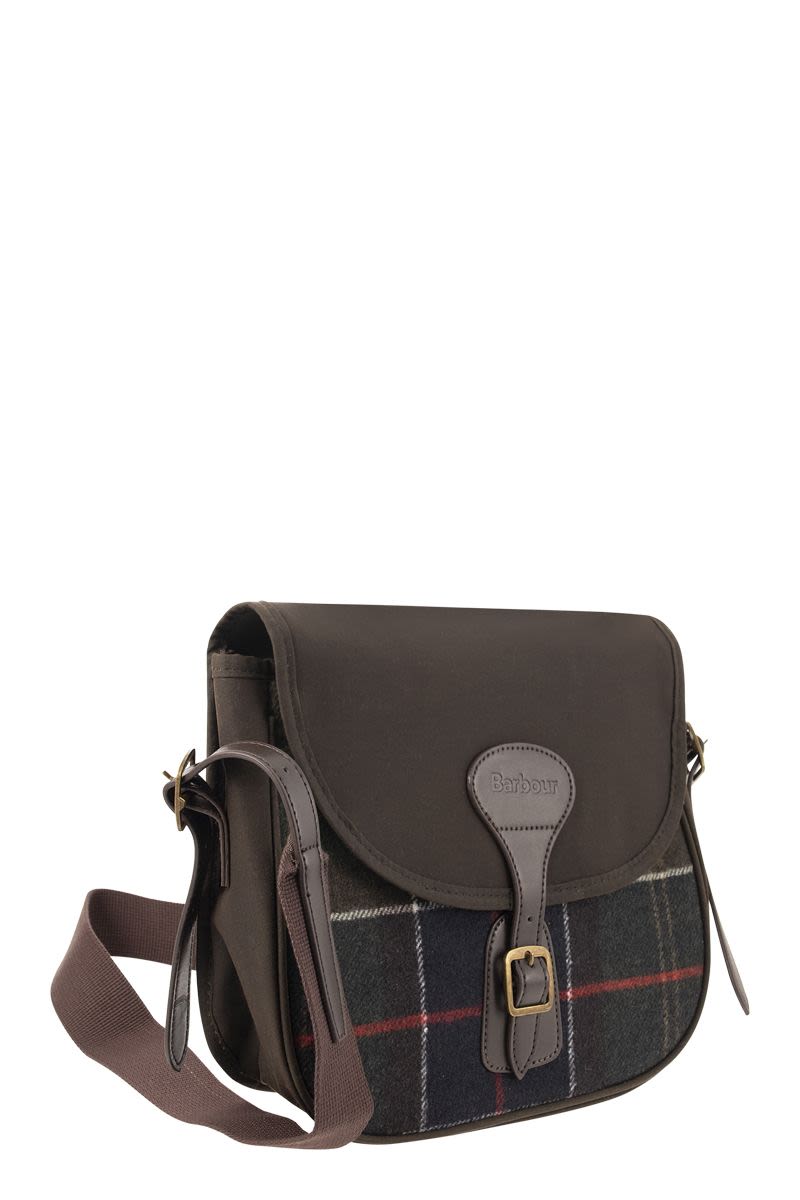 Tartan Crossbody Bag - VOGUERINI