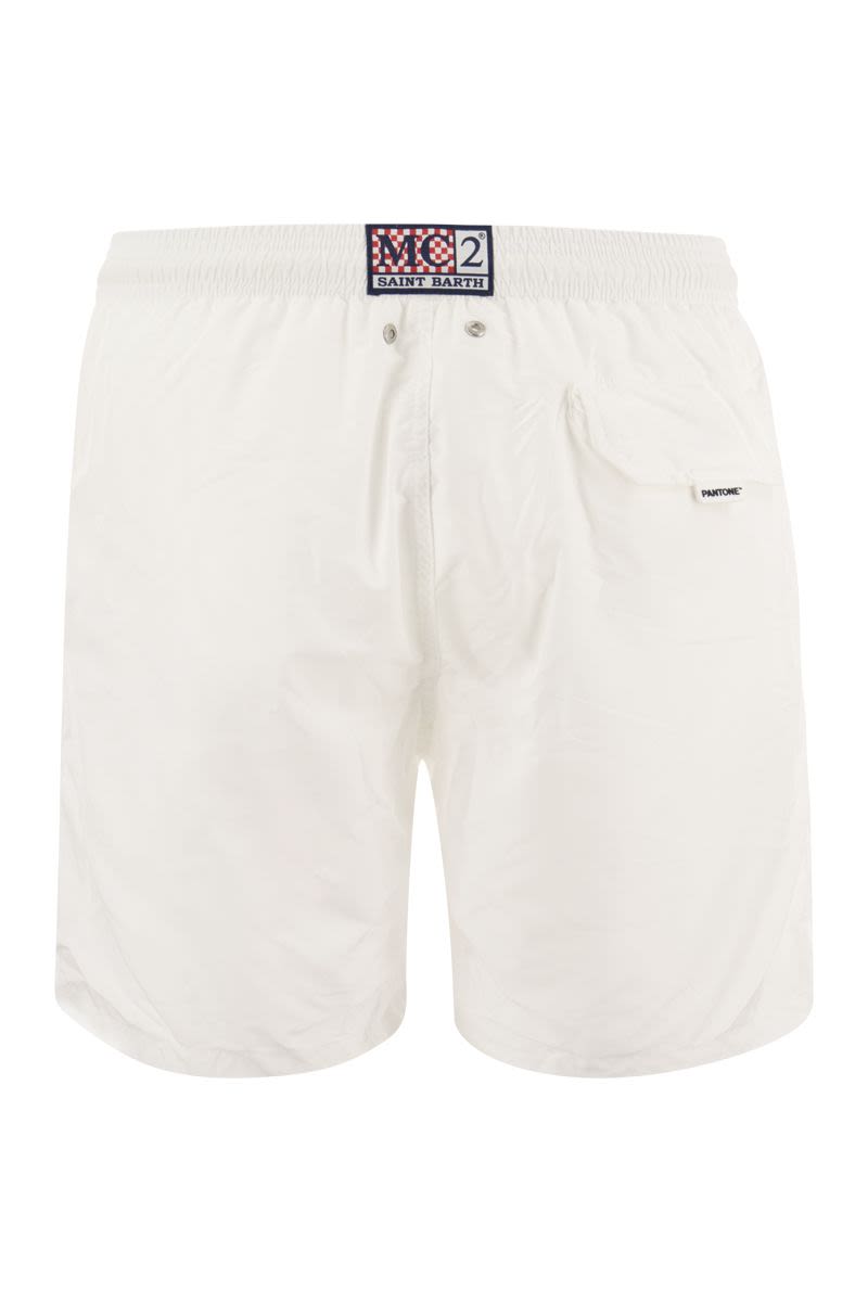 Beach boxer shorts in lightweight fabric - VOGUERINI