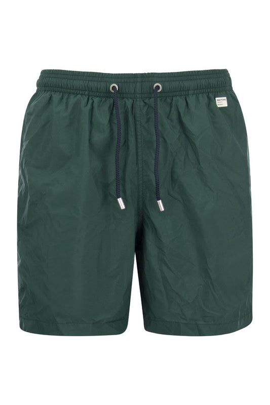 Beach boxer shorts in lightweight fabric - VOGUERINI