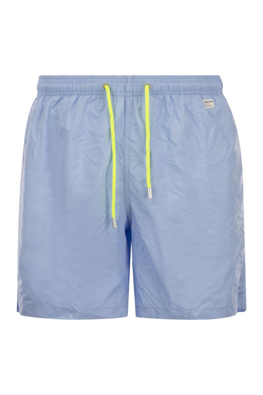 Beach boxer shorts in lightweight fabric - VOGUERINI