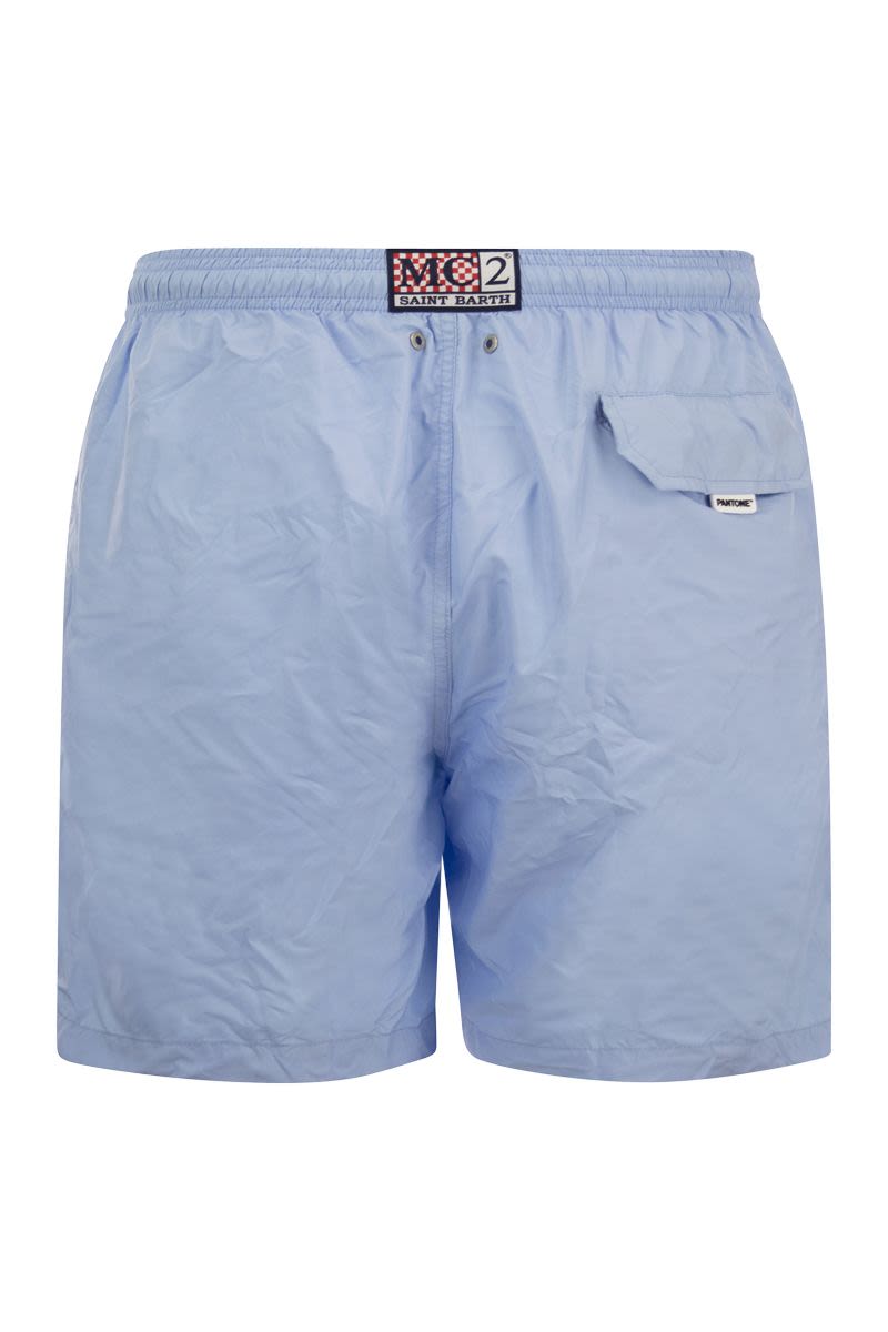 Beach boxer shorts in lightweight fabric - VOGUERINI