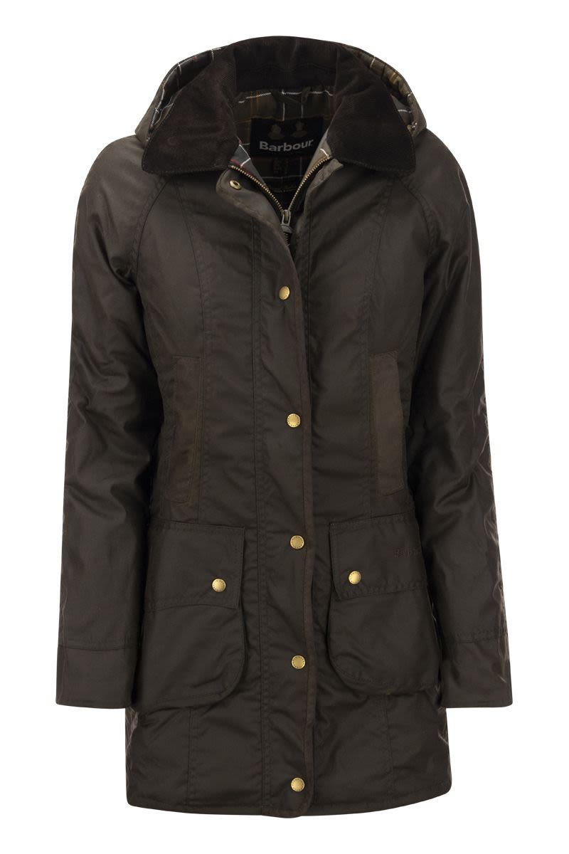 Bower Wax Jacket - VOGUERINI