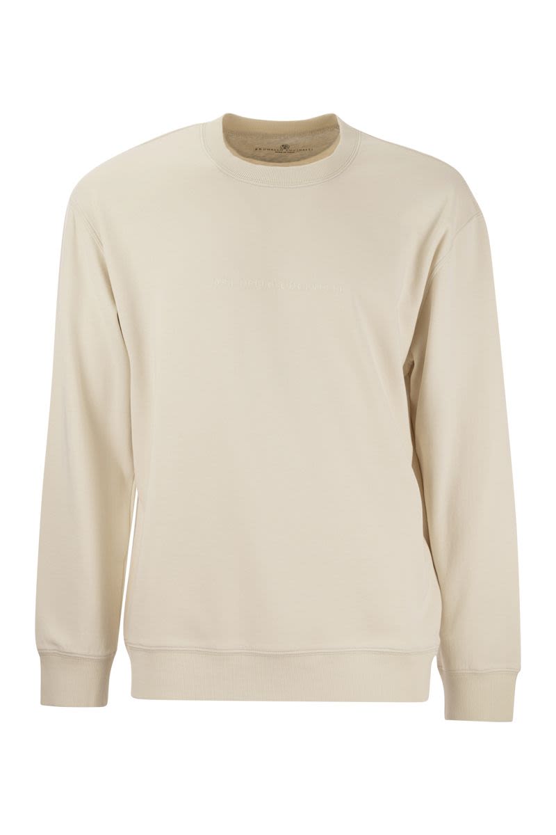 Cotton fleece topwear - VOGUERINI