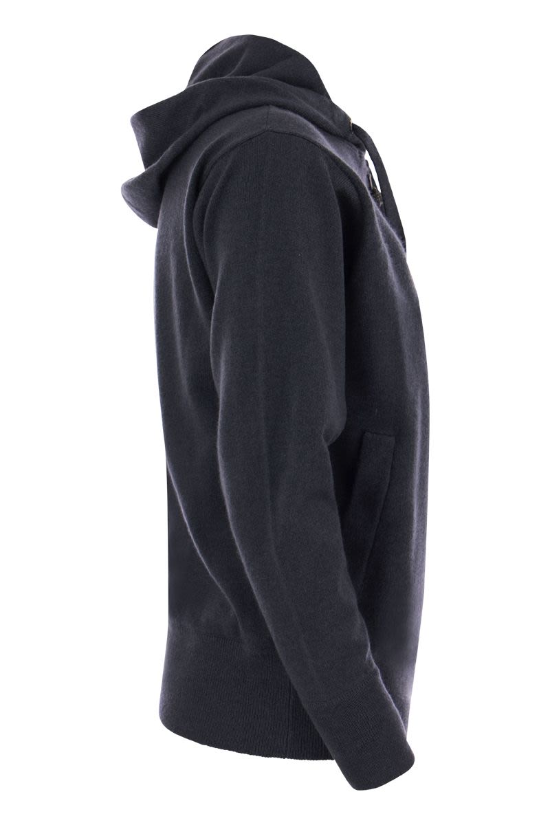 Cashmere hoodie - VOGUERINI