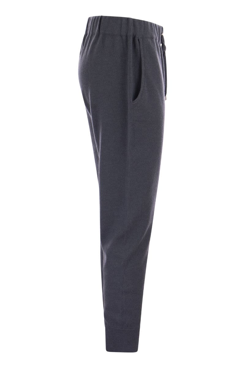 Cashmere knit trousers - VOGUERINI