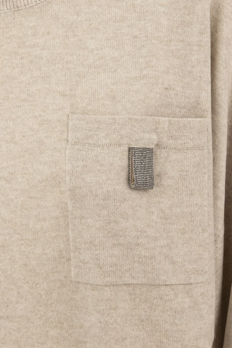 Cashmere Knit with Monile - VOGUERINI