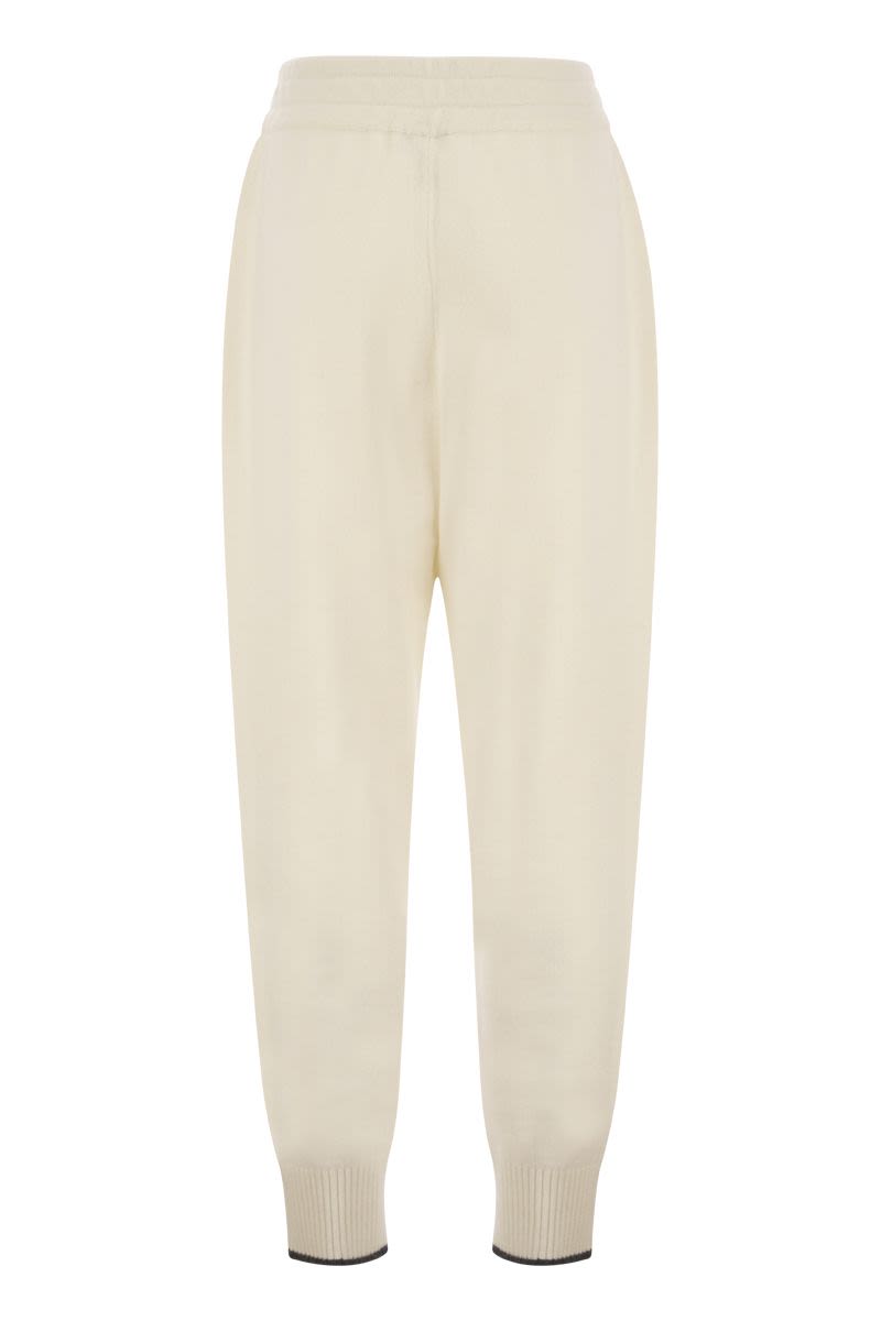 Cashmere knit trousers - VOGUERINI