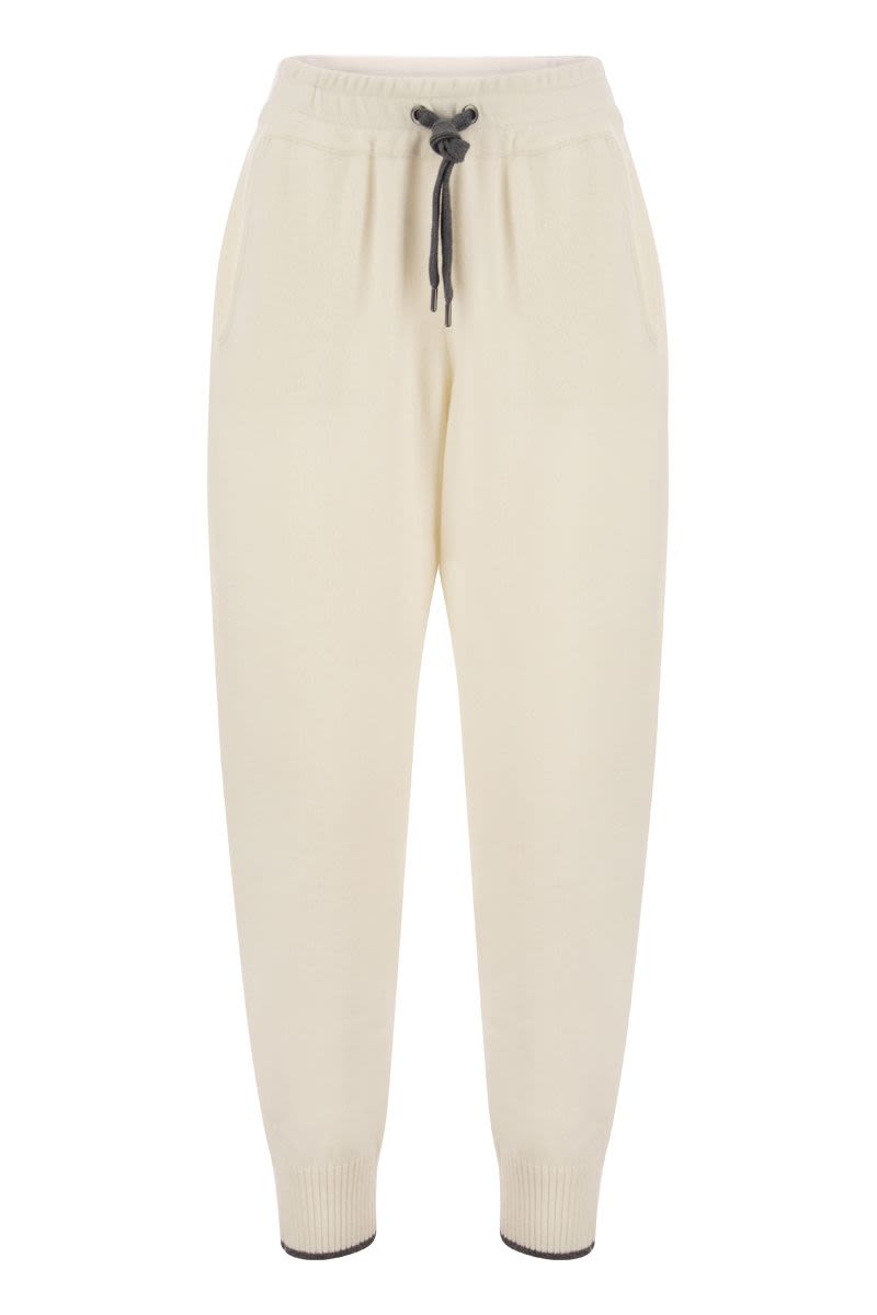 Cashmere knit trousers - VOGUERINI