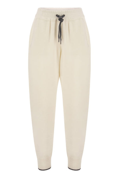 Cashmere knit trousers - VOGUERINI