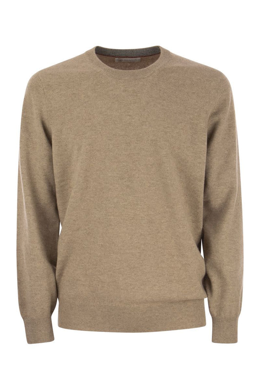 Pure cashmere crew-neck Sweater - VOGUERINI