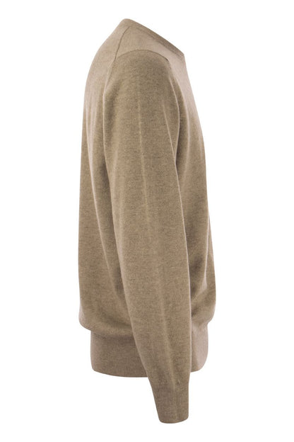 Pure cashmere crew-neck Sweater - VOGUERINI