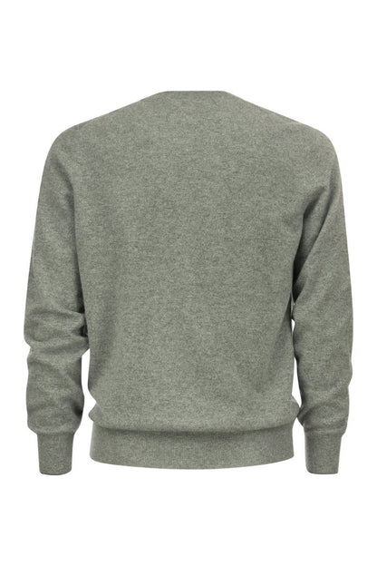 Pure cashmere crew-neck Sweater - VOGUERINI