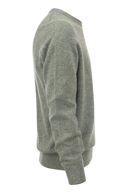 Pure cashmere crew-neck Sweater - VOGUERINI