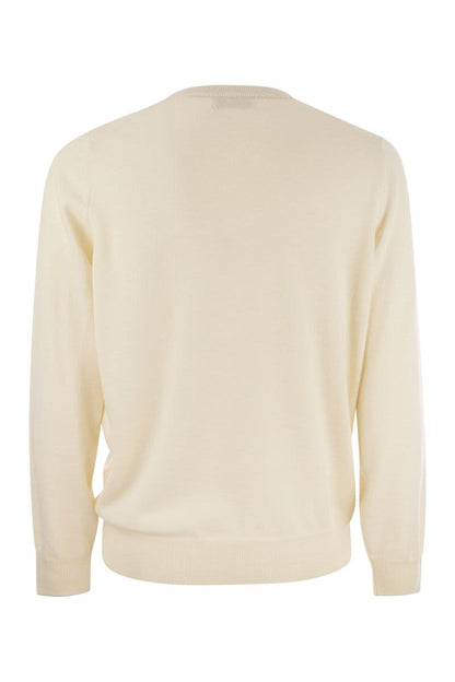 Pure cashmere crew-neck Sweater - VOGUERINI