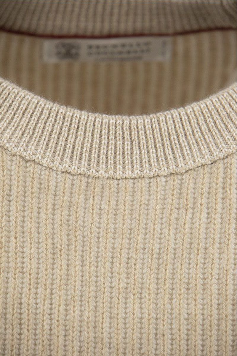 Cashmere crew-neck jumper - VOGUERINI