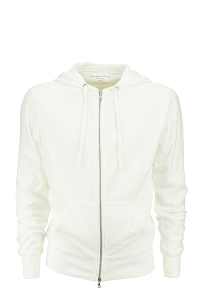 Hooded sweatshirt in cotton and modal - VOGUERINI