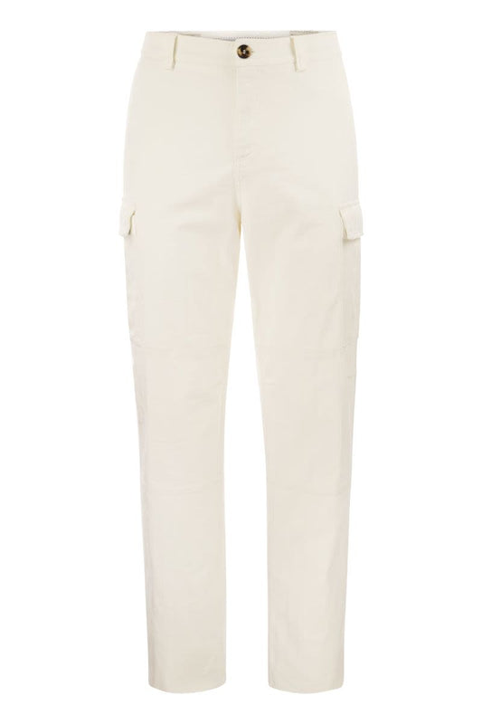 Cotton cargo trousers - VOGUERINI