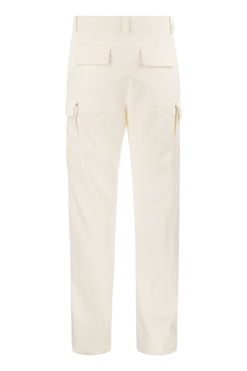 Cotton cargo trousers - VOGUERINI