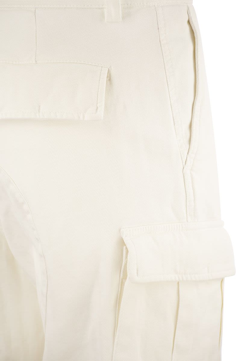 Cotton cargo trousers - VOGUERINI