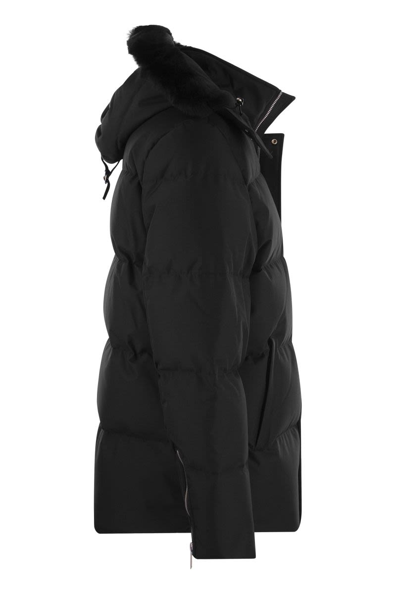 CLOUD 3Q - Hooded Down Jacket - VOGUERINI