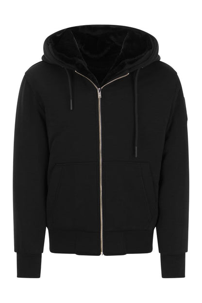 CLASSIC BUNNY - Faux fur lined hoodie - VOGUERINI