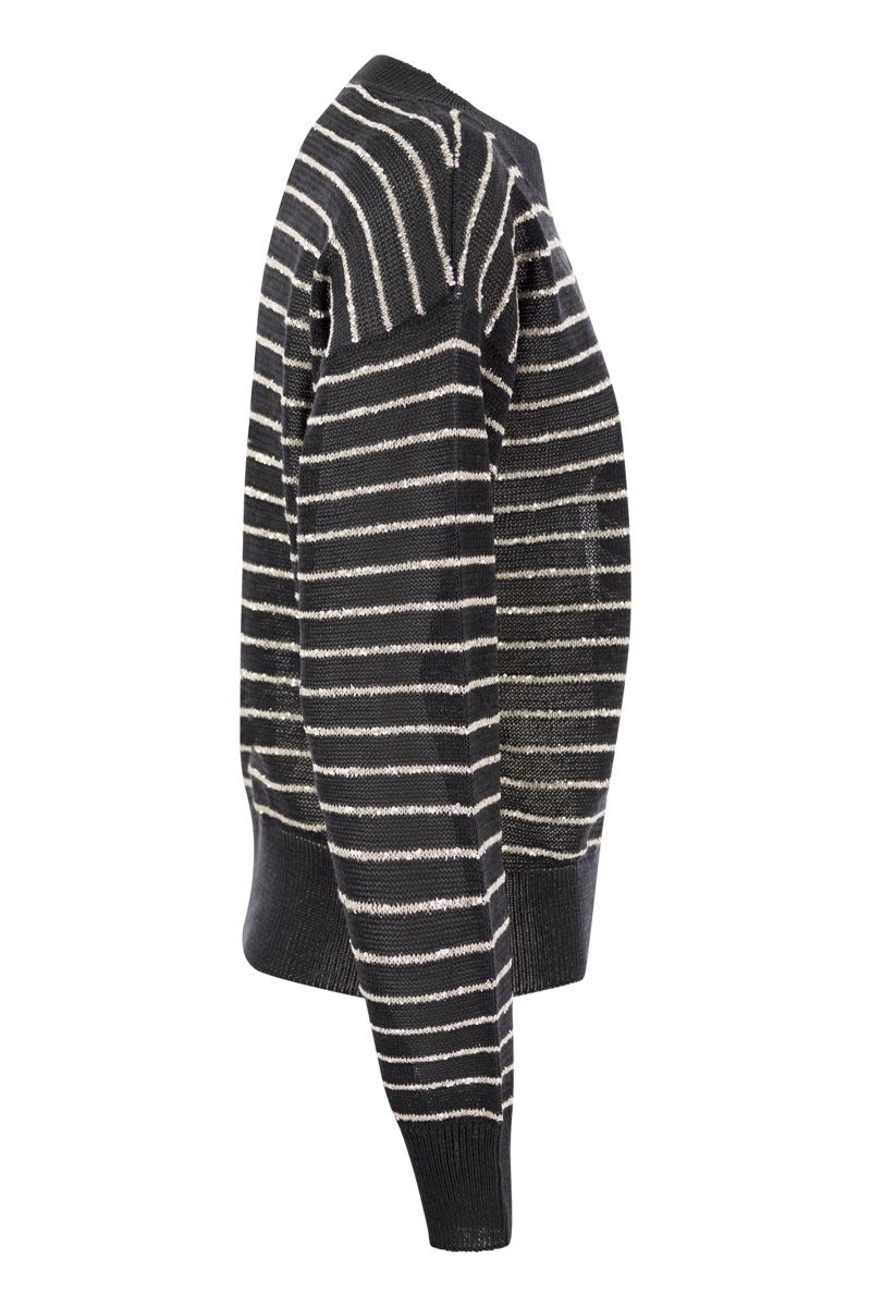 Dazzling Stripes cotton jersey - VOGUERINI