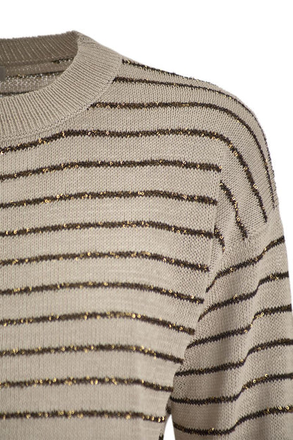 Dazzling Stripes cotton jersey - VOGUERINI