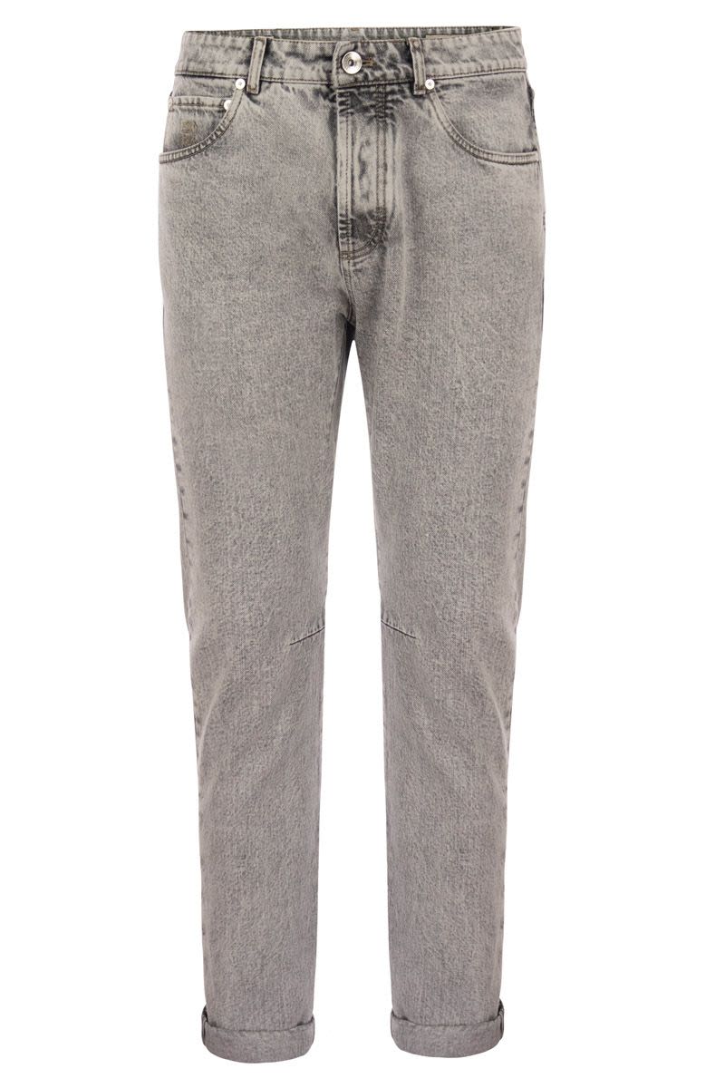 Denim five-pocket trousers - VOGUERINI