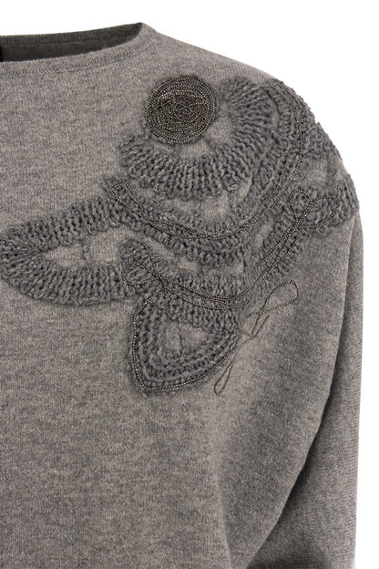 Wool, Silk and Cashmere Knitwear - VOGUERINI