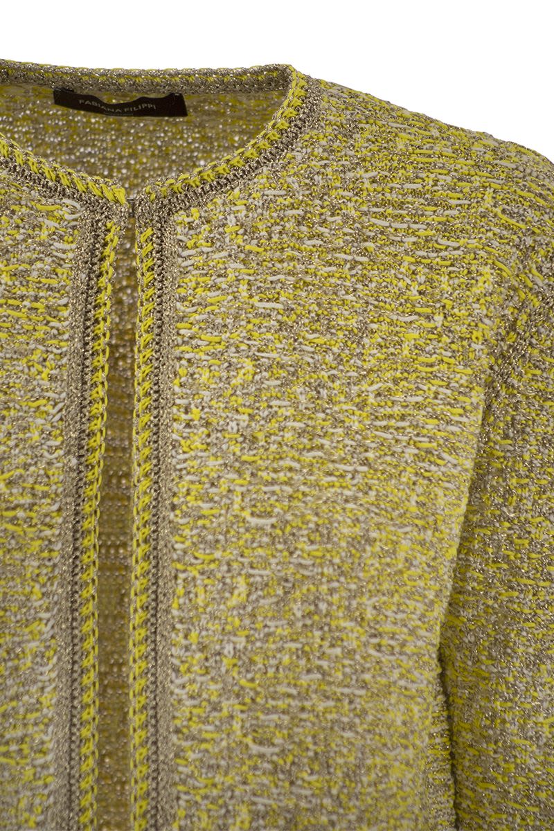 Short tweed cardigan - VOGUERINI