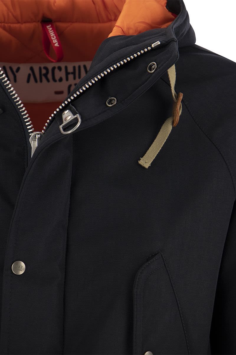 Fay Archive Hooded Parka - VOGUERINI