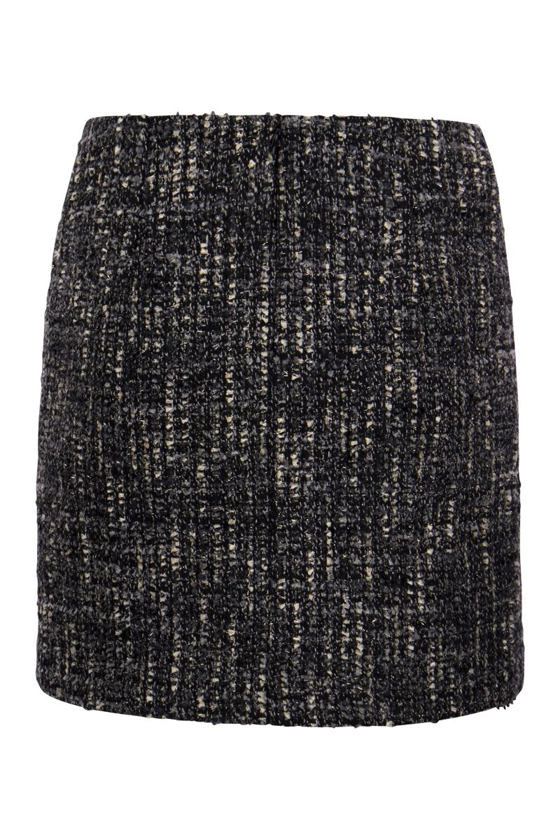 May - Tweed Miniskirt - VOGUERINI