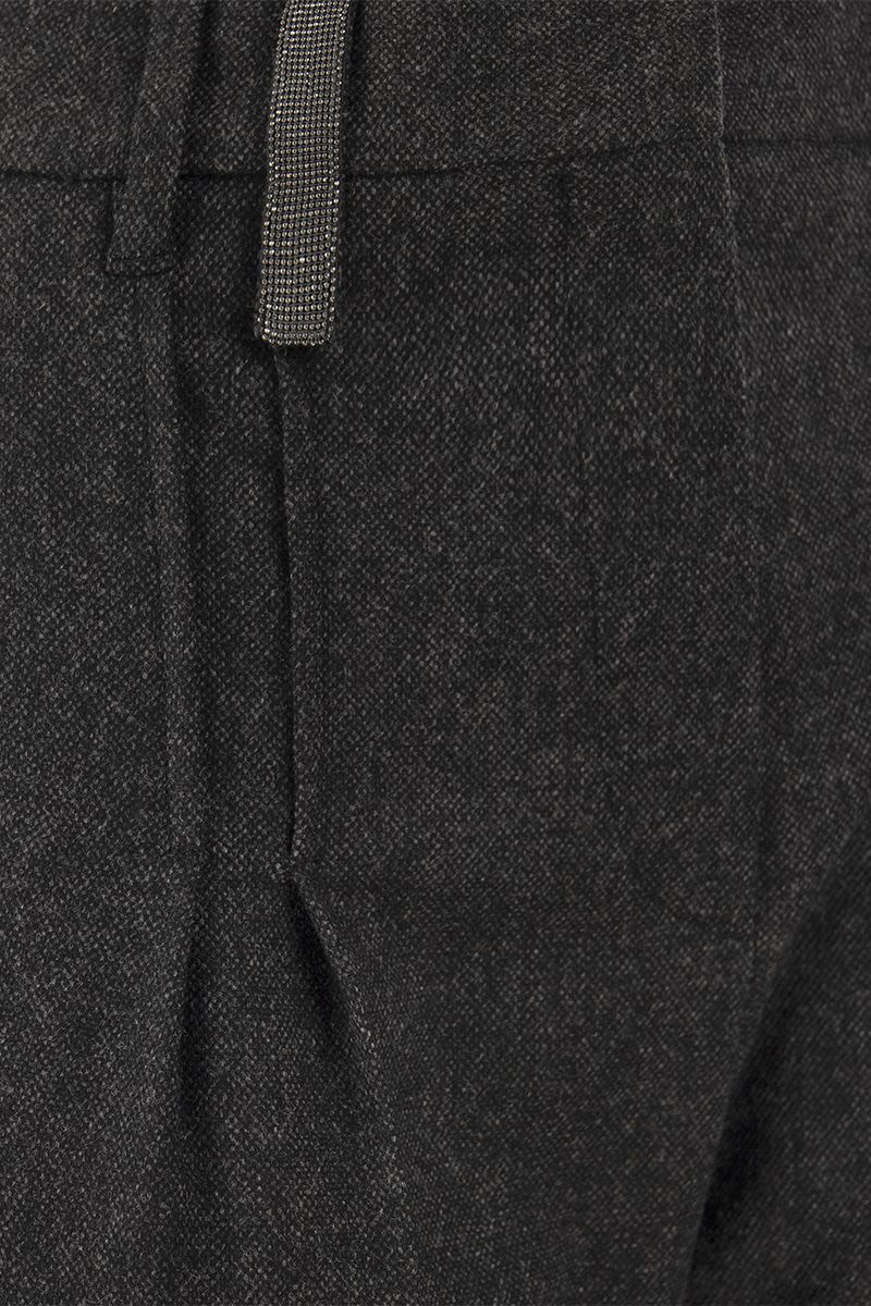 Sartoria wool and cashmere trousers - VOGUERINI