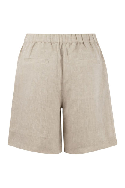 Linen Shorts - VOGUERINI