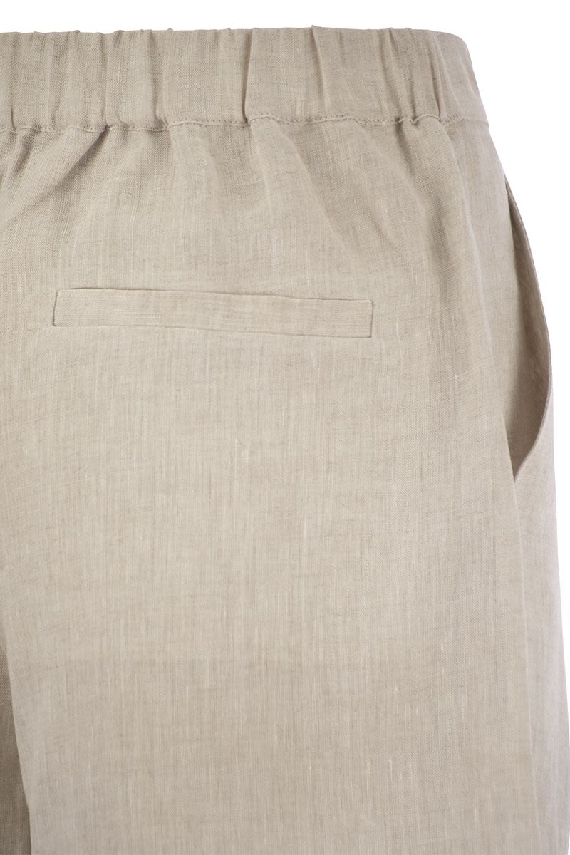 Linen Shorts - VOGUERINI