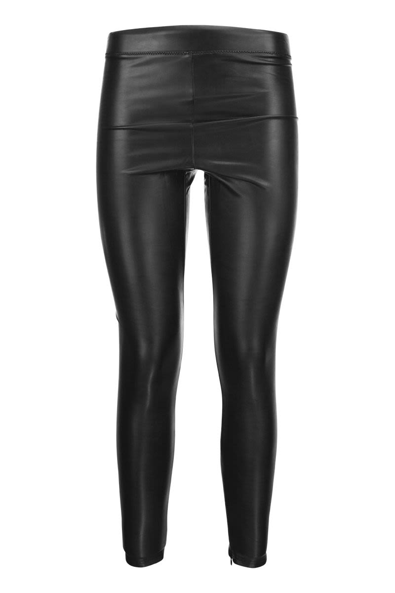 Leatherette stretch Leggings - VOGUERINI