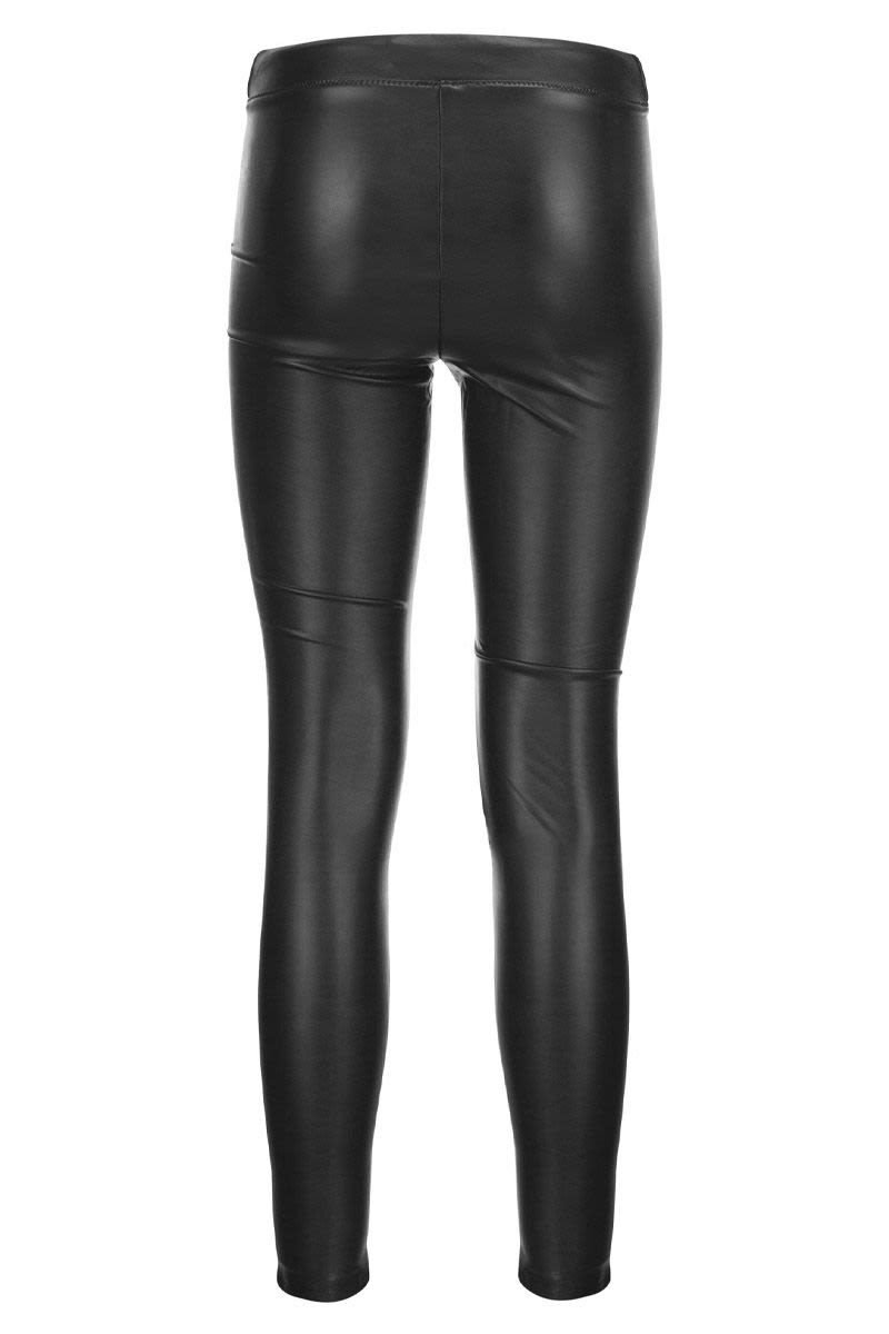 Leatherette stretch Leggings - VOGUERINI