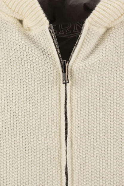 Reversible pure wool bomber jacket - VOGUERINI