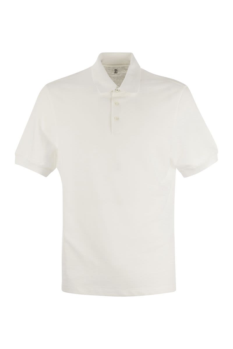 Cotton jersey polo shirt - VOGUERINI