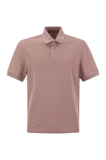 Cotton jersey polo shirt - VOGUERINI