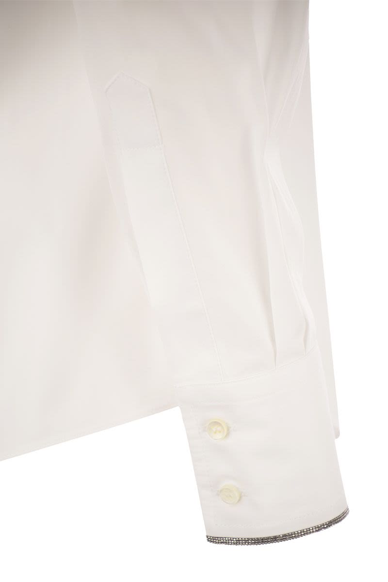 Cotton poplin shirt - VOGUERINI